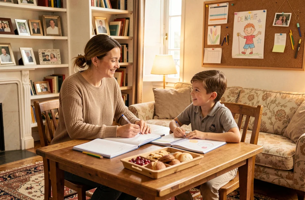Une tutrice Anacours combine cours particuliers et garde d'enfants dans un appartement familial parisien accueillant